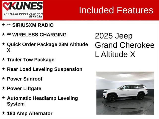 2025 Jeep Grand Cherokee GRAND CHEROKEE L ALTITUDE X 4X4