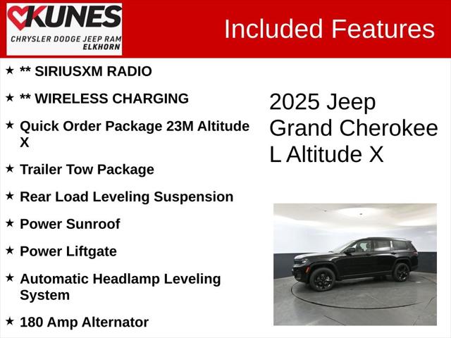 2025 Jeep Grand Cherokee GRAND CHEROKEE L ALTITUDE X 4X4