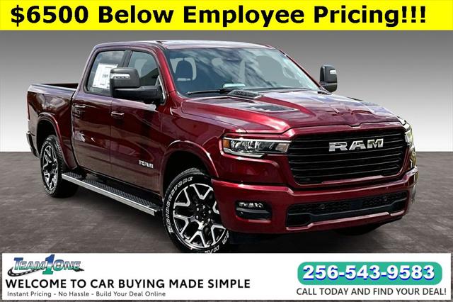 2025 RAM Ram 1500 RAM 1500 LARAMIE CREW CAB 4X4 57 BOX