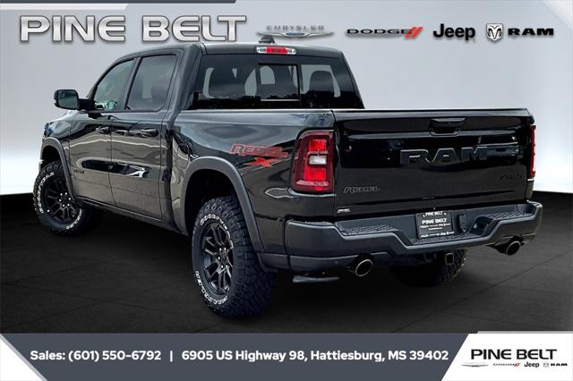 2025 RAM Ram 1500 RAM 1500 REBEL CREW CAB 4X4 57 BOX