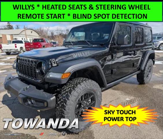 2025 Jeep Wrangler WRANGLER 4-DOOR WILLYS