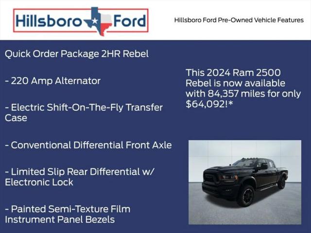 2024 Ram 2500 Power Wagon Rebel Crew Cab 4x4 6'4" Box