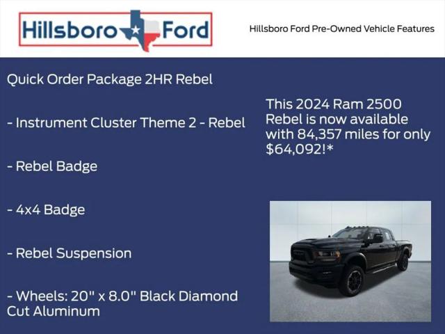 2024 Ram 2500 Power Wagon Rebel Crew Cab 4x4 6'4" Box