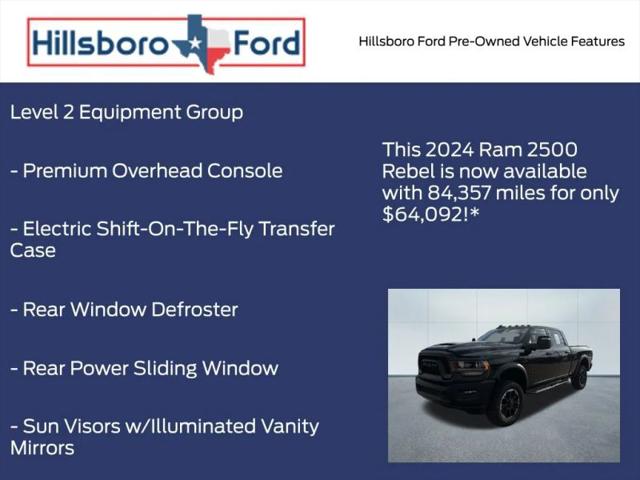 2024 Ram 2500 Power Wagon Rebel Crew Cab 4x4 6'4" Box