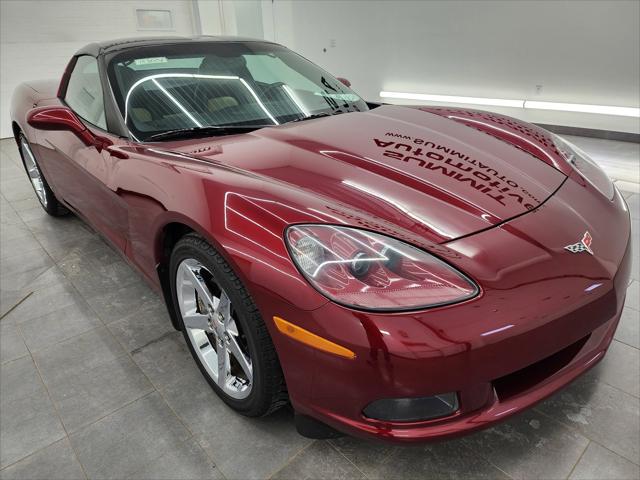 2007 Chevrolet Corvette Coupe: 3LT-AUTO-HEATED LEATHER-GLASS TOP-CORSA EXHAUST-NON SMOKE