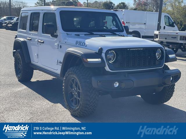 2025 Jeep Wrangler 4xe WRANGLER 4-DOOR WILLYS 4xe
