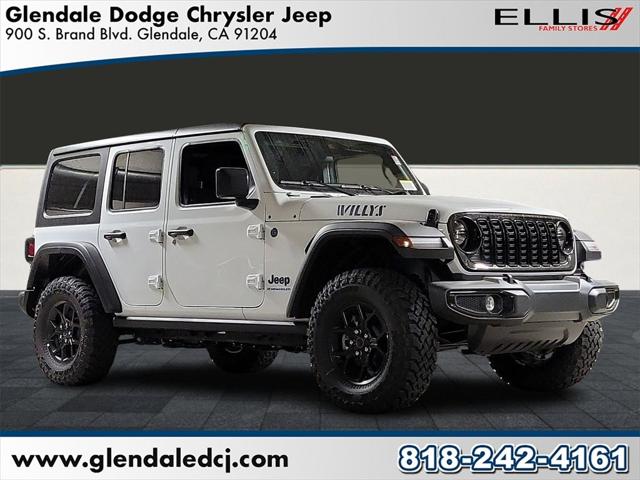 2025 Jeep Wrangler 4xe WRANGLER 4-DOOR WILLYS 4xe