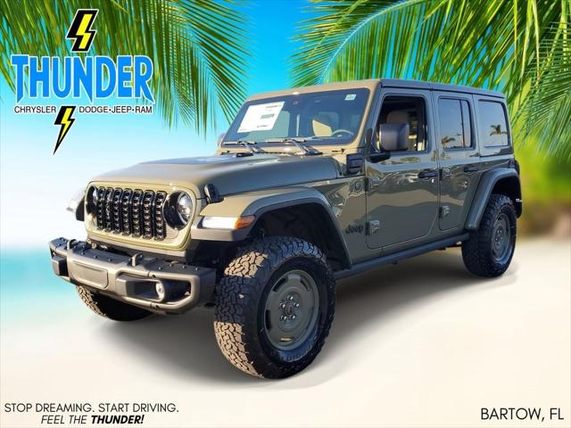 2025 Jeep Wrangler 4xe WRANGLER 4-DOOR WILLYS 41 4xe