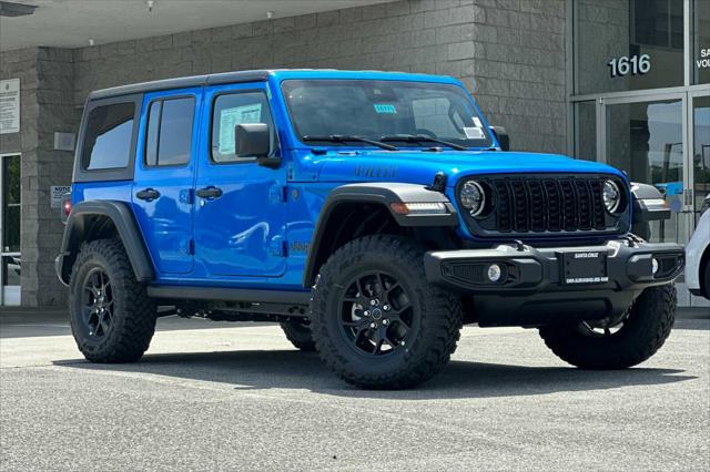 2025 Jeep Wrangler 4xe WRANGLER 4-DOOR WILLYS 4xe
