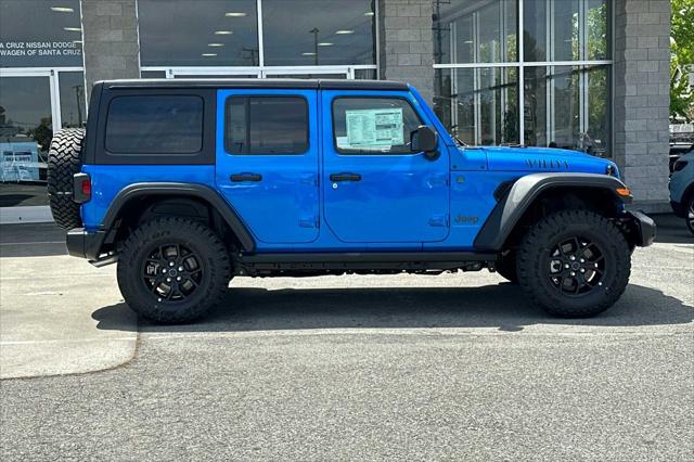 2025 Jeep Wrangler 4xe WRANGLER 4-DOOR WILLYS 4xe