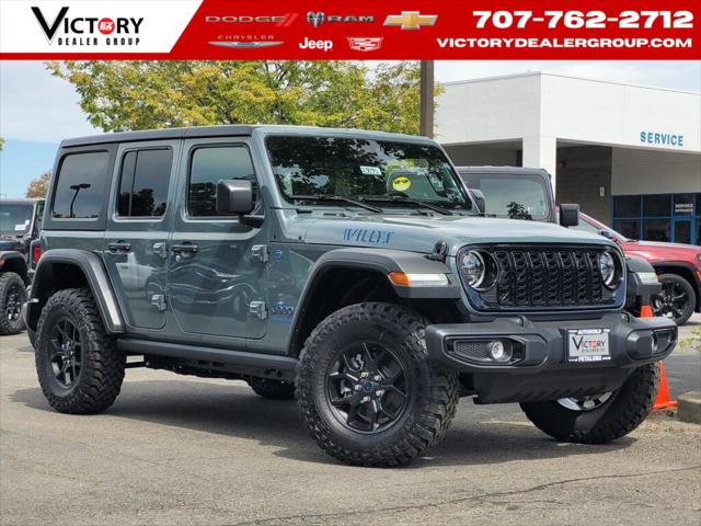 2025 Jeep Wrangler 4xe WRANGLER 4-DOOR WILLYS 4xe