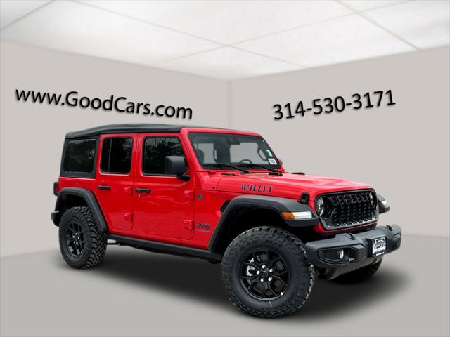 2025 Jeep Wrangler 4xe WRANGLER 4-DOOR WILLYS 4xe