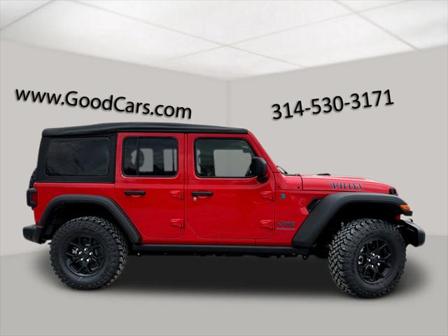 2025 Jeep Wrangler 4xe WRANGLER 4-DOOR WILLYS 4xe