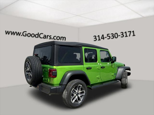 2025 Jeep Wrangler 4xe WRANGLER 4-DOOR SPORT S 4xe