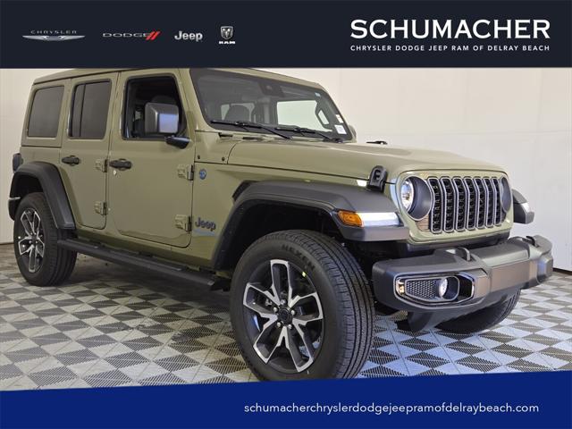 2025 Jeep Wrangler 4xe WRANGLER 4-DOOR SPORT S 4xe