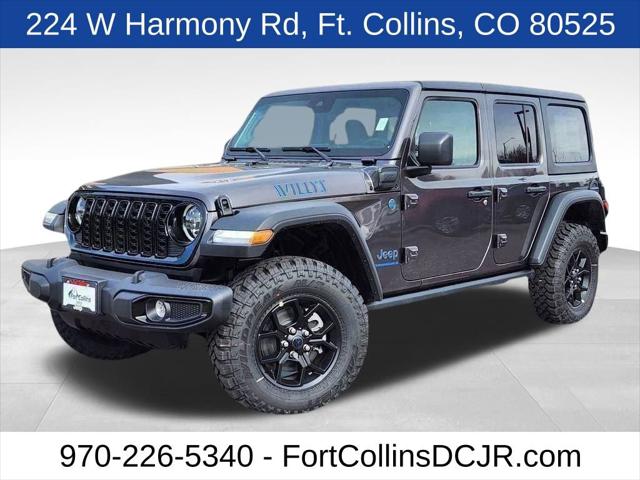 2025 Jeep Wrangler 4xe WRANGLER 4-DOOR WILLYS 4xe