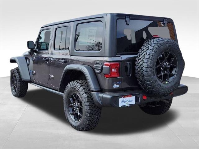 2025 Jeep Wrangler 4xe WRANGLER 4-DOOR WILLYS 4xe