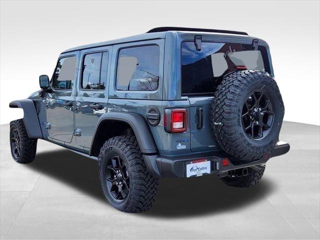 2025 Jeep Wrangler 4xe WRANGLER 4-DOOR WILLYS 4xe