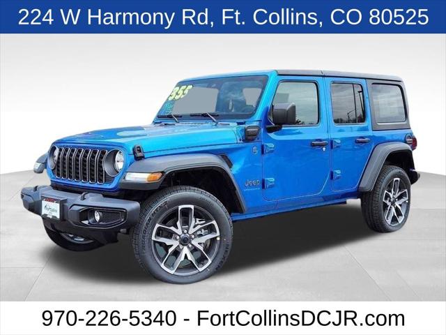 2025 Jeep Wrangler 4xe WRANGLER 4-DOOR SPORT S 4xe