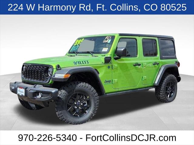 2025 Jeep Wrangler 4xe WRANGLER 4-DOOR WILLYS 4xe
