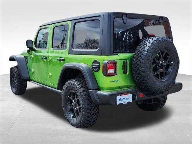 2025 Jeep Wrangler 4xe WRANGLER 4-DOOR WILLYS 4xe