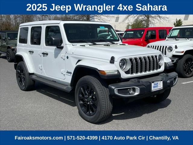 2025 Jeep Wrangler 4xe WRANGLER 4-DOOR SAHARA 4xe