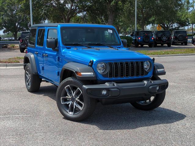 2025 Jeep Wrangler 4xe WRANGLER 4-DOOR SPORT S 4xe