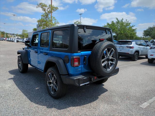 2025 Jeep Wrangler 4xe WRANGLER 4-DOOR SPORT S 4xe
