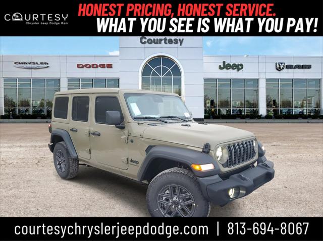 2025 Jeep Wrangler WRANGLER 4-DOOR SPORT S