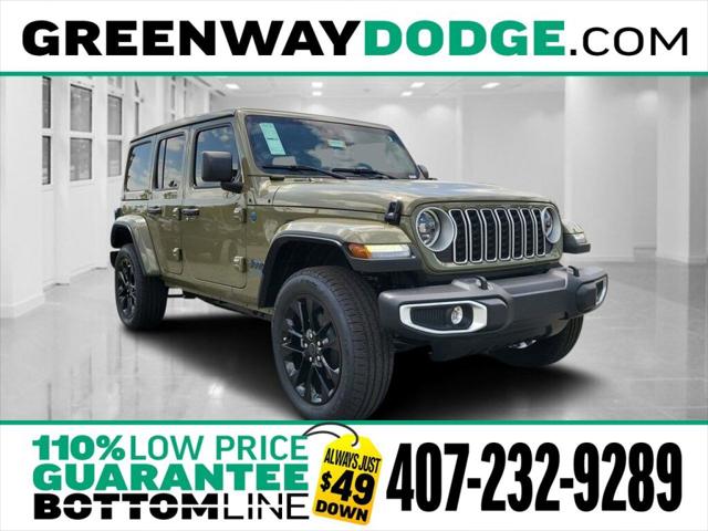 2025 Jeep Wrangler 4xe WRANGLER 4-DOOR SAHARA 4xe