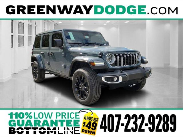 2025 Jeep Wrangler 4xe WRANGLER 4-DOOR SAHARA 4xe