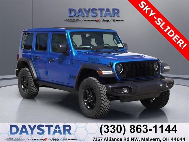 2025 Jeep Wrangler WRANGLER 4-DOOR WILLYS 2025 Jeep Wrangler WRANGLER 4-DOOR WILLYS