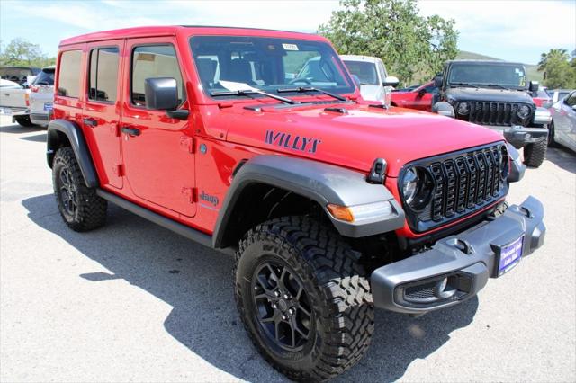 2025 Jeep Wrangler 4xe WRANGLER 4-DOOR WILLYS 4xe