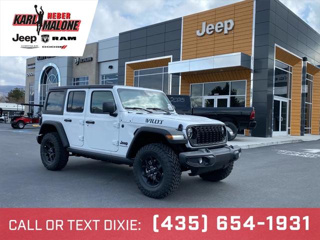2025 Jeep Wrangler WRANGLER 4-DOOR WILLYS