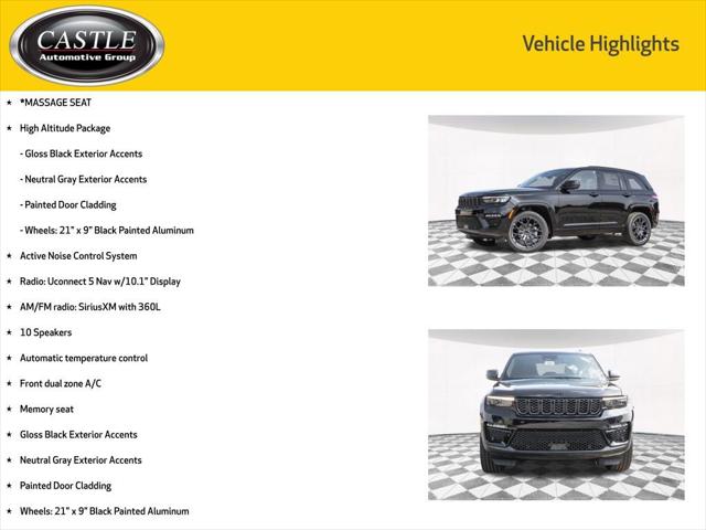 New 2025 Jeep Grand Cherokee Summit New 2025 Jeep Grand Cherokee Summit