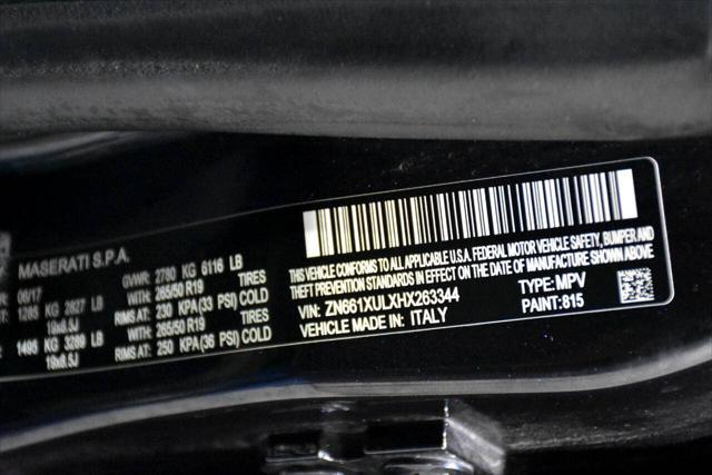 2017 Maserati Levante Standard
