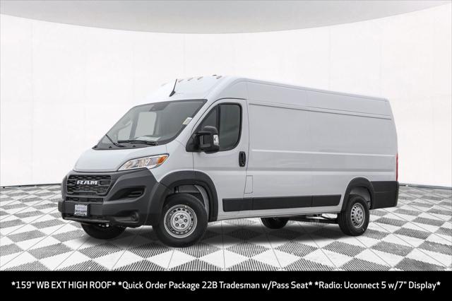 2025 RAM Ram ProMaster RAM PROMASTER 3500 TRADESMAN CARGO VAN HIGH ROOF 159 WB EXT