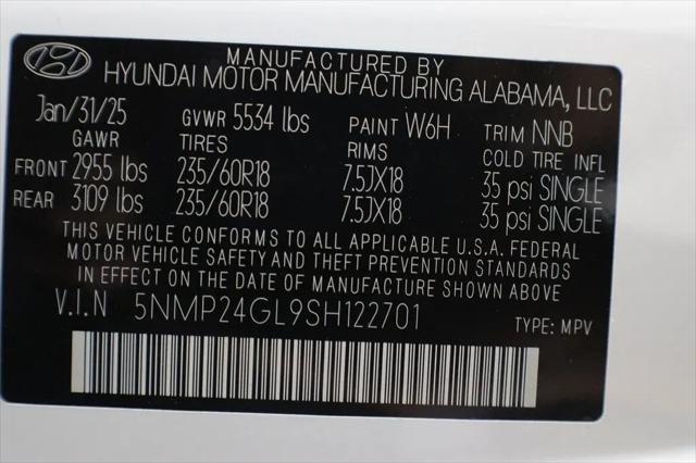 2025 Hyundai Santa Fe SEL
