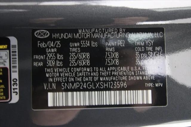 2025 Hyundai Santa Fe SEL