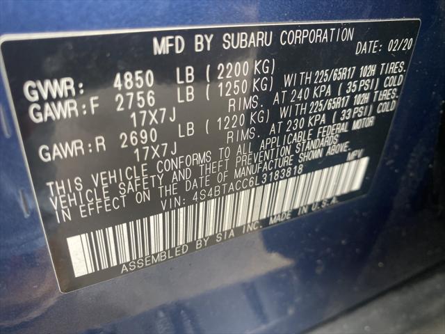2020 Subaru Outback Premium
