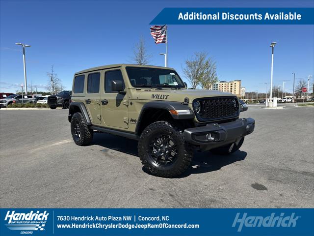 2025 Jeep Wrangler WRANGLER 4-DOOR WILLYS