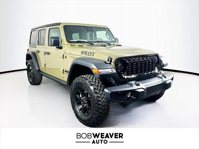2025 Jeep Wrangler WRANGLER 4-DOOR WILLYS
