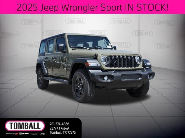 2025 Jeep Wrangler WRANGLER 4-DOOR SPORT