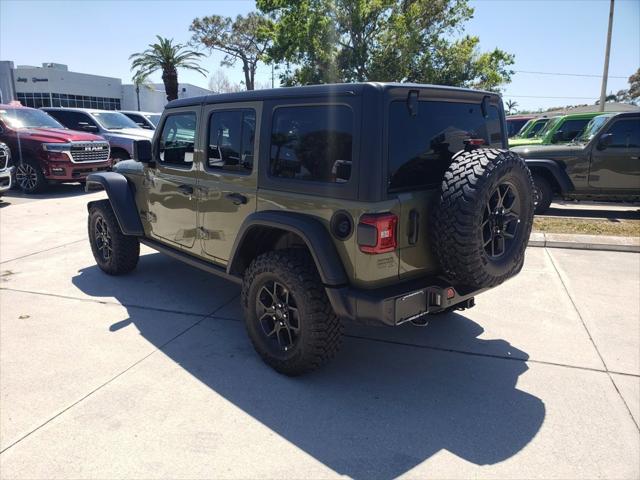 2025 Jeep Wrangler WRANGLER 4-DOOR WILLYS