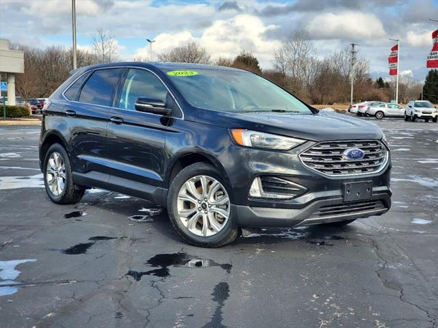Used 2023 Ford Edge Titanium with VIN 2FMPK4K94PBA32689 for sale in Waterford, MI