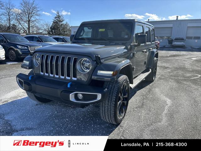 2022 Jeep Wrangler 4xe Unlimited Sahara 4x4 for sale in Lansdale, PA