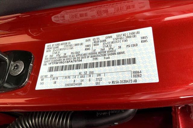 New 2025 Ford F-150 For Sale in Lubbock, TX