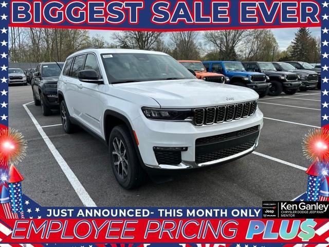 2025 Jeep Grand Cherokee GRAND CHEROKEE L LIMITED 4X4 2025 Jeep Grand Cherokee GRAND CHEROKEE L LIMITED 4X4