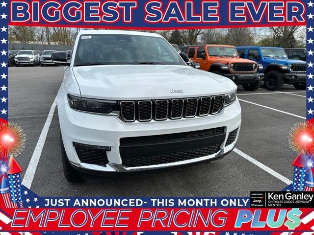 2025 Jeep Grand Cherokee GRAND CHEROKEE L LIMITED 4X4 2025 Jeep Grand Cherokee GRAND CHEROKEE L LIMITED 4X4