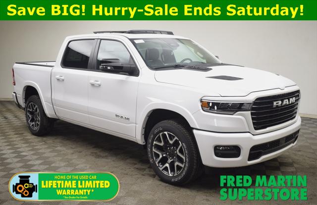2025 RAM Ram 1500 RAM 1500 LARAMIE CREW CAB 4X4 57 BOX